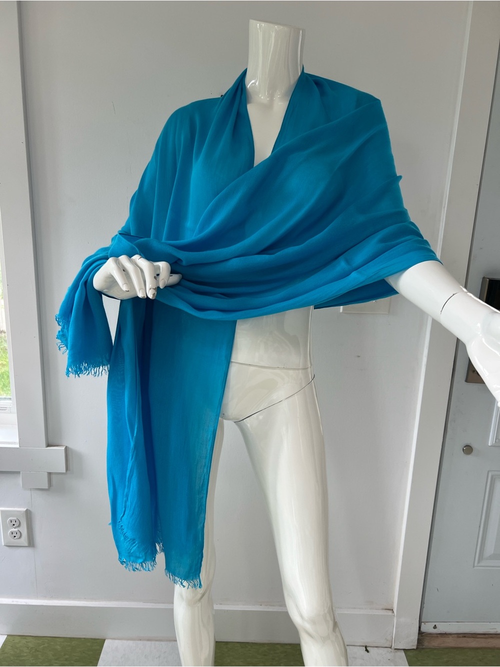 Zara Scarf Made in Italy Oversized 80”x 38” Soft Cozy Winter Wrap Shawl unisex
